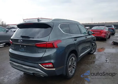 2020 Hyundai Santa Fe Limited 2.0T из США, поврежденный, VIN 5NMS53AA2LH222059